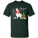 Llama Tis the season to be slothy Christmas sweatshirt PINGPONG - Shirt