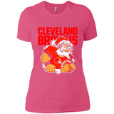 Grumpy Santa Claus Cleveland Browns Football Team PINGPONG