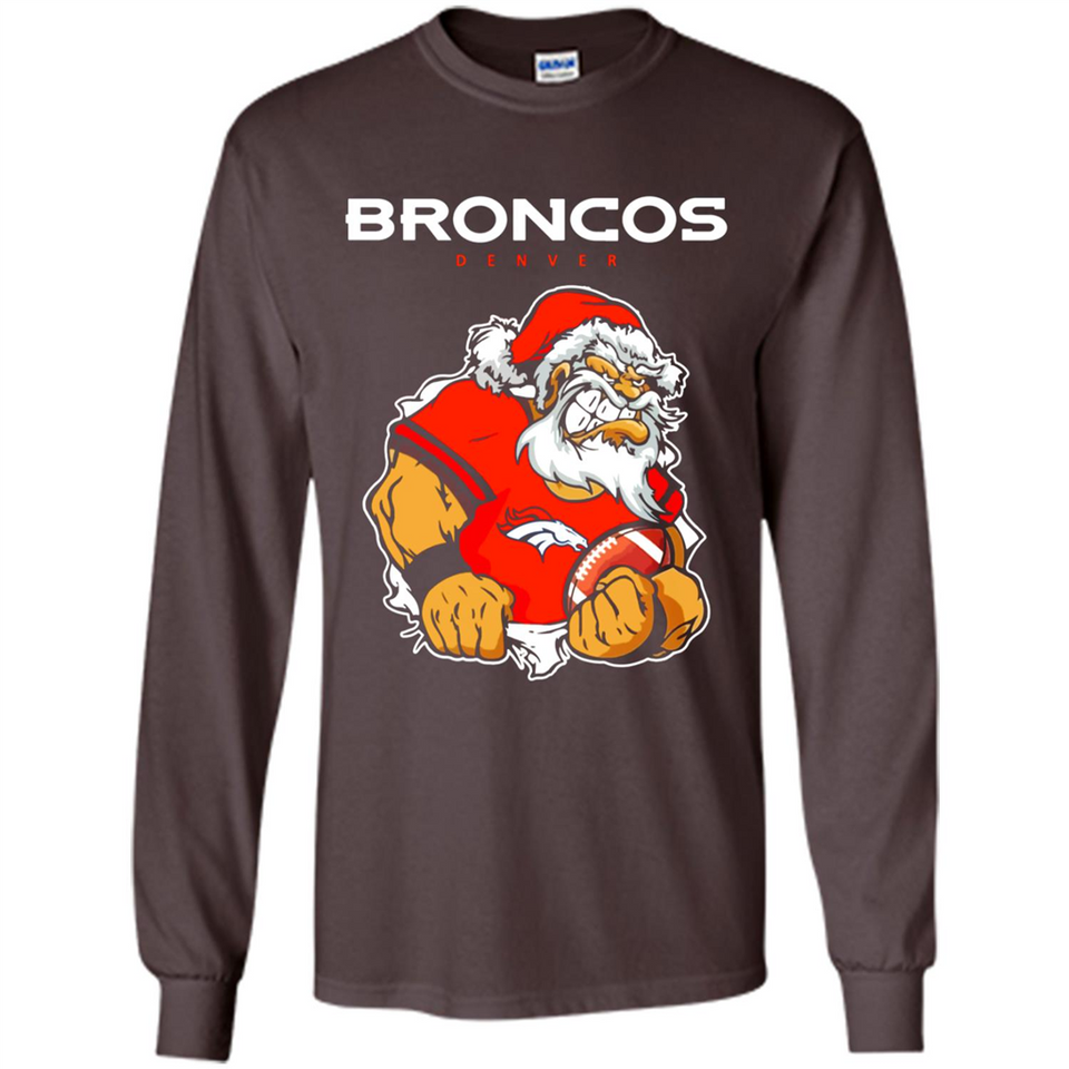 Grumpy Santa Claus Broncos Denver Football Team PINGPONG