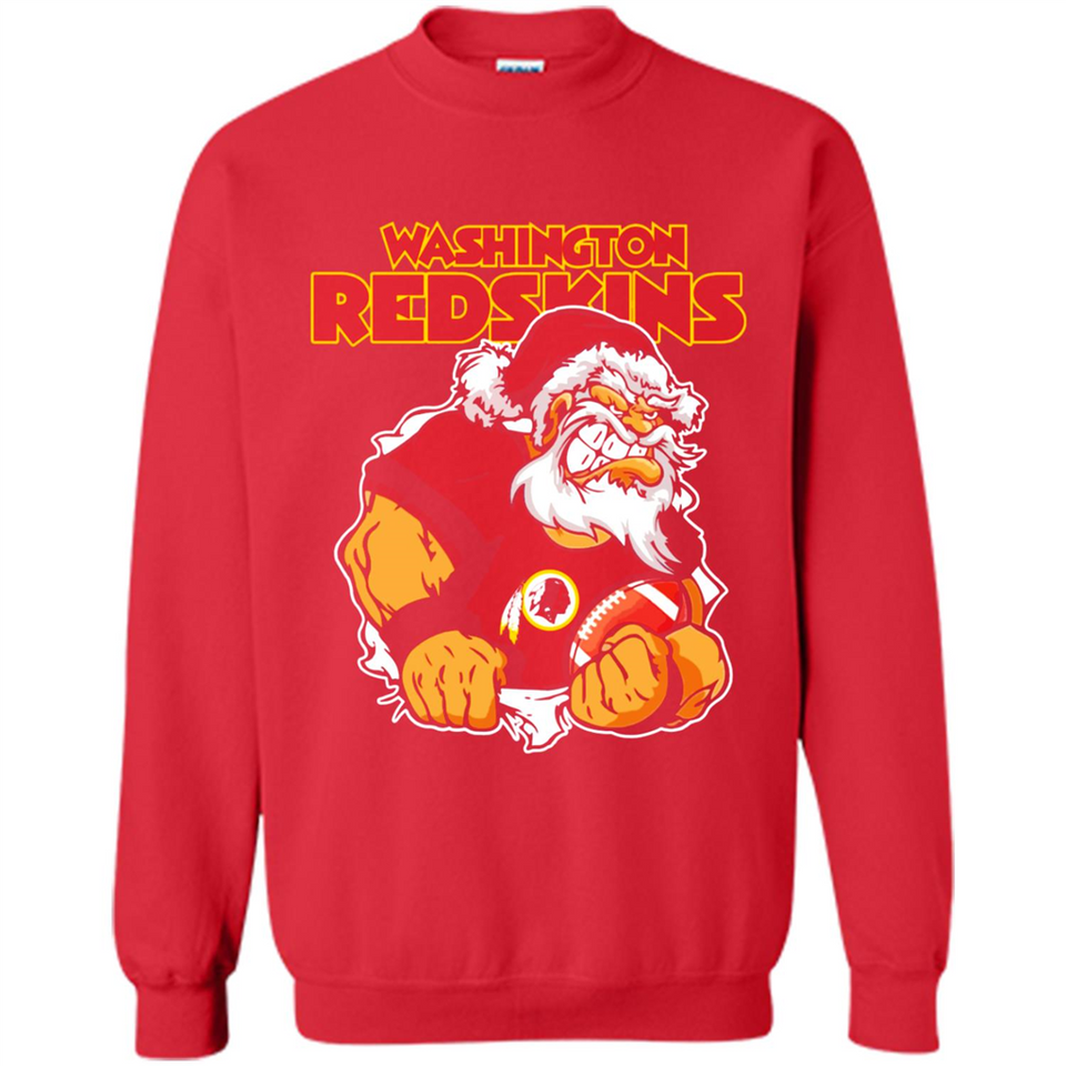 Grumpy Santa Claus Washington Redskins Football Team PINGPONG