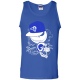 Jack Skellington The Nightmare Before Christmas-Rams Football - Tank Top