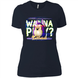 Wanna Play Tattletail - Ladies' Boyfriend T-Shirt