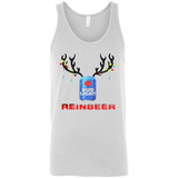 Bud light reinbeer Christmas - Canvas Unisex Tank