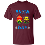 Snow Day Shirt For Dallas Stars Vs Minion Fans pingpong