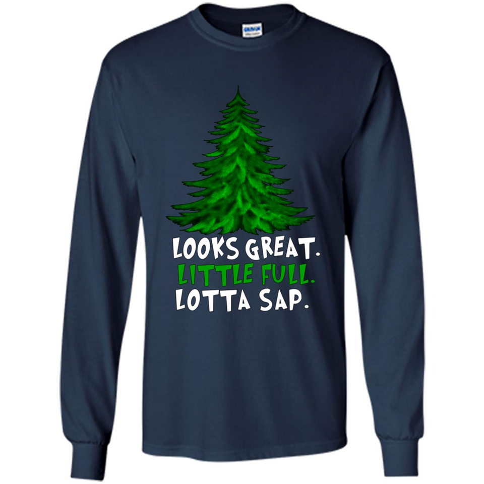Looks Great Little Full Lotta Sap Funny Christmas PINGPONG