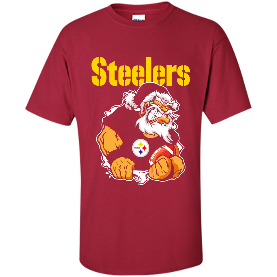 Grumpy Santa Claus Pittsburgh Steelers Football Team PINGPONG