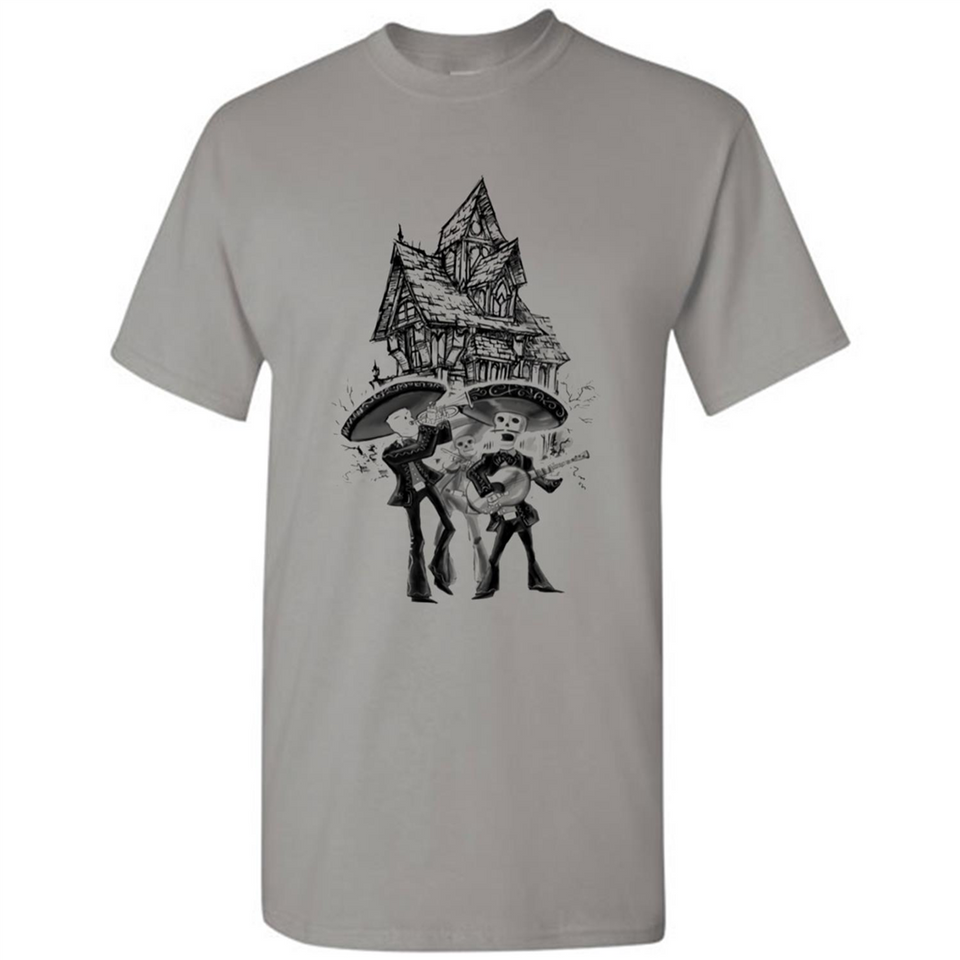 Mariachi Skeleton Shirt Dia De Los Muertos Tequila - Shirt