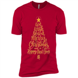Christmas Tree T-Shirt Funny Mery Christmas Gift Idea - Premium Short Sleeve T-Shirt