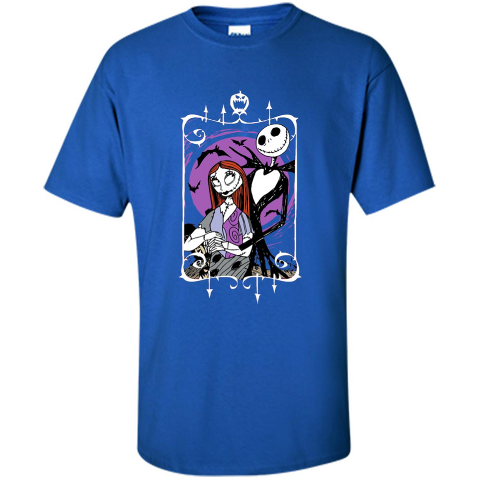 Disney Nightmare Before Christmas Jack And Sally T-Shirt - Shirt