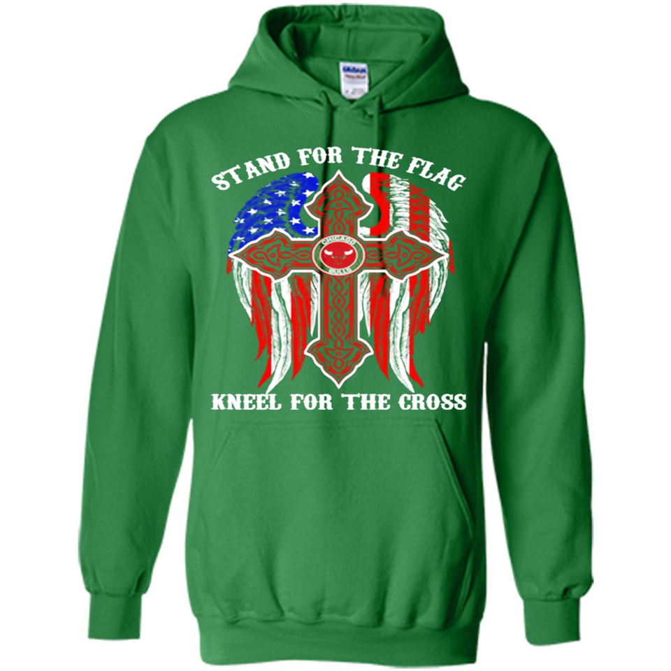 Chicago Bulls - stand for the flag kneel for the cross