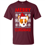 Funny Christmas Santa Corgi Dog Merry Corgmas - Shirt