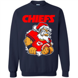Grumpy Santa Claus Kansas City Chiefs Football Team PINGPONG