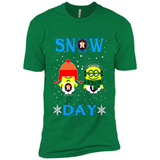 Snow Day Shirt For Houston Astros Vs Minion Fans pingpong