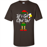 Let's Get Elfed Up Drinking Beer Christmas PINGPONG