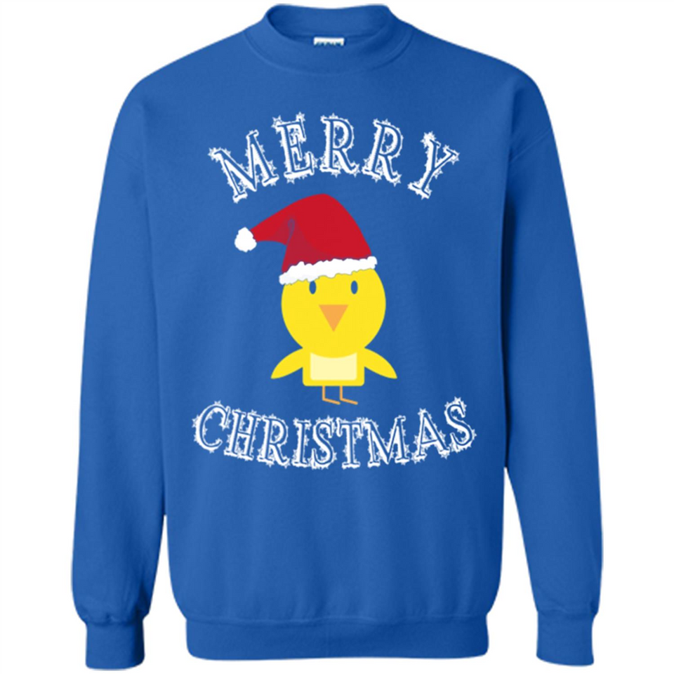 Bird Santa Merry Christmas T-Shirt - Birds Watchers Xmas - Sweatshirt