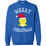 Bird Santa Merry Christmas T-Shirt - Birds Watchers Xmas - Sweatshirt