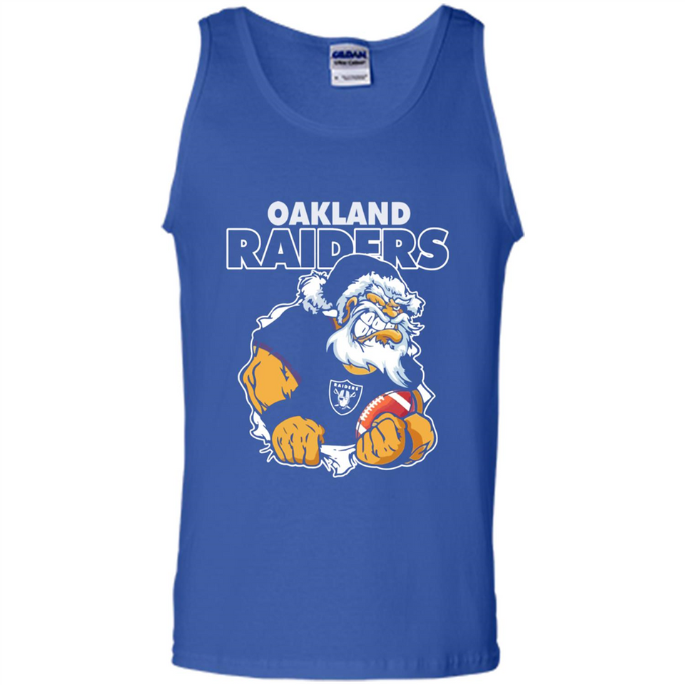 Grumpy Santa Claus Oakland Raiders Football Team PINGPONG