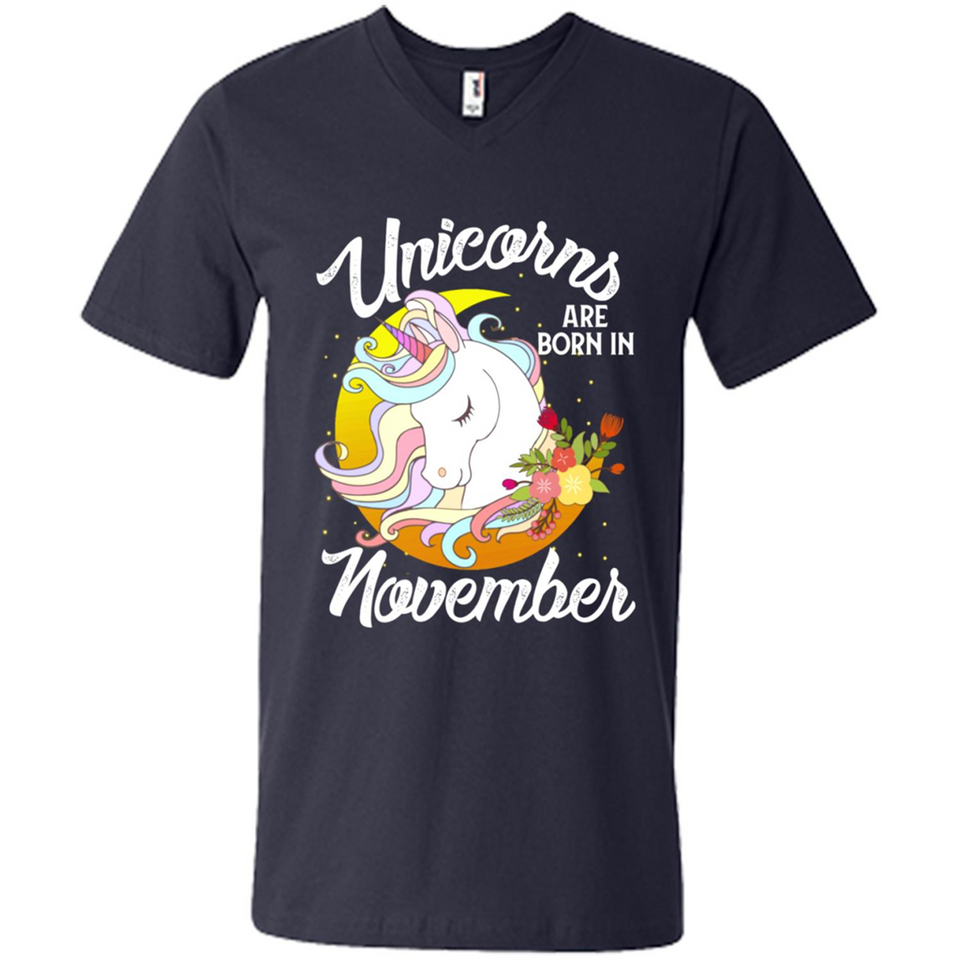Unicorns Are Born In November Magical Rainbow