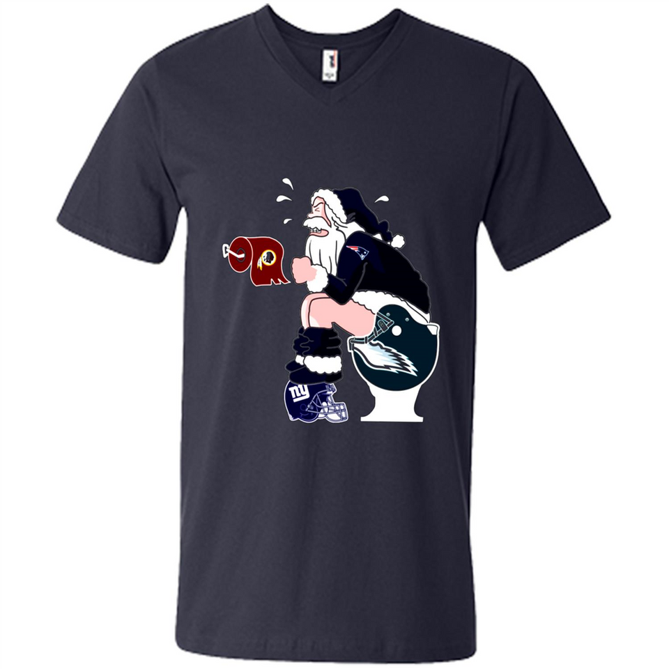 New England Patriots Toilet Santa Claus PINGPONG
