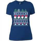Ugly Merry Christmas Tree Santa Snowflakes