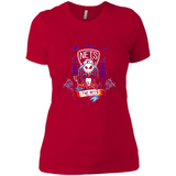 Brooklyn Nets Halloween The Nightmare Before Christmas - Ladies' Boyfriend T-Shirt