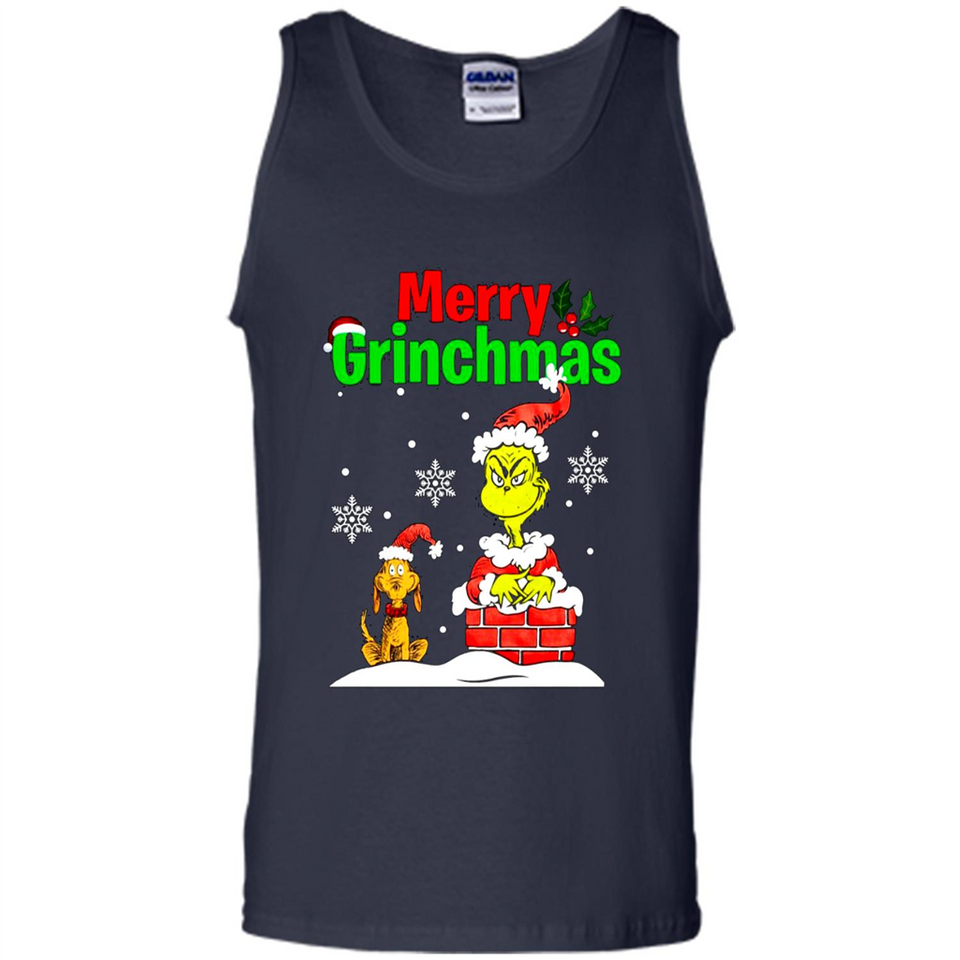 Merry Grinchmas Not Merry Christmas sweater PINGPONG