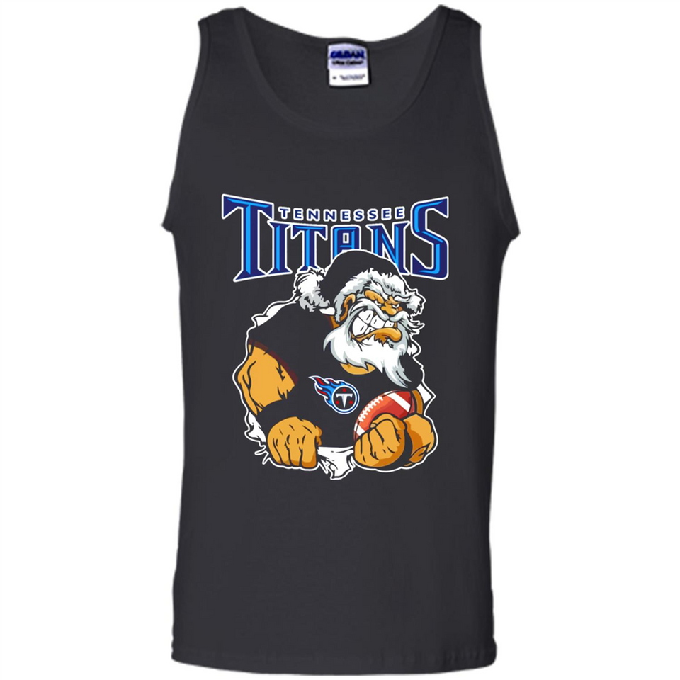 Grumpy Santa Claus Tennessee Titans Football Team PINGPONG