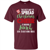 Spread Christmas Cheer Lunch Family Xmas Gift Ls - Shirt