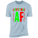 Christmas Ugly Sweater Christmas AF - Premium Short Sleeve T-Shirt