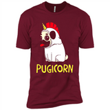 Pugicorn Pug Unicorn Funny Shirt PINGPONG - Premium Short Sleeve T-Shirt