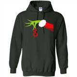 Funny Grinch Hand Holding Electrician Ornament Christmas PING PONG