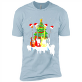 Santa Hat Electric Guitar Classical Guitar Christmas shirt Ladies' Boyfriend