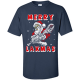 Lacrosse Merry Laxmas Santa - Shirt