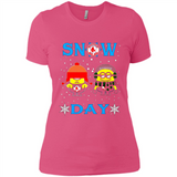 Snow Day Shirt For Boston Red Sox Vs Minion Fans pingpong