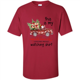 Snoopy This Is My Hallmark Christmas Movies Watching T-Shirt - Shirt