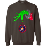 GRINCH HAND HOLDING HOUSTON ASTROS GLITTER CHRISTMAS PINGPONG