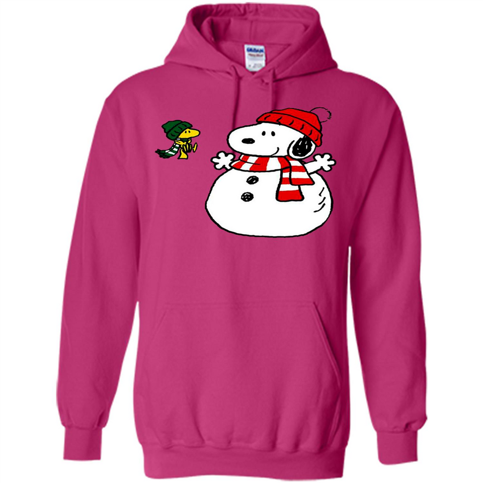 Snoopy Snowman Christmas