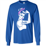 Union Strong Janitors Woman Happy Labor Day
