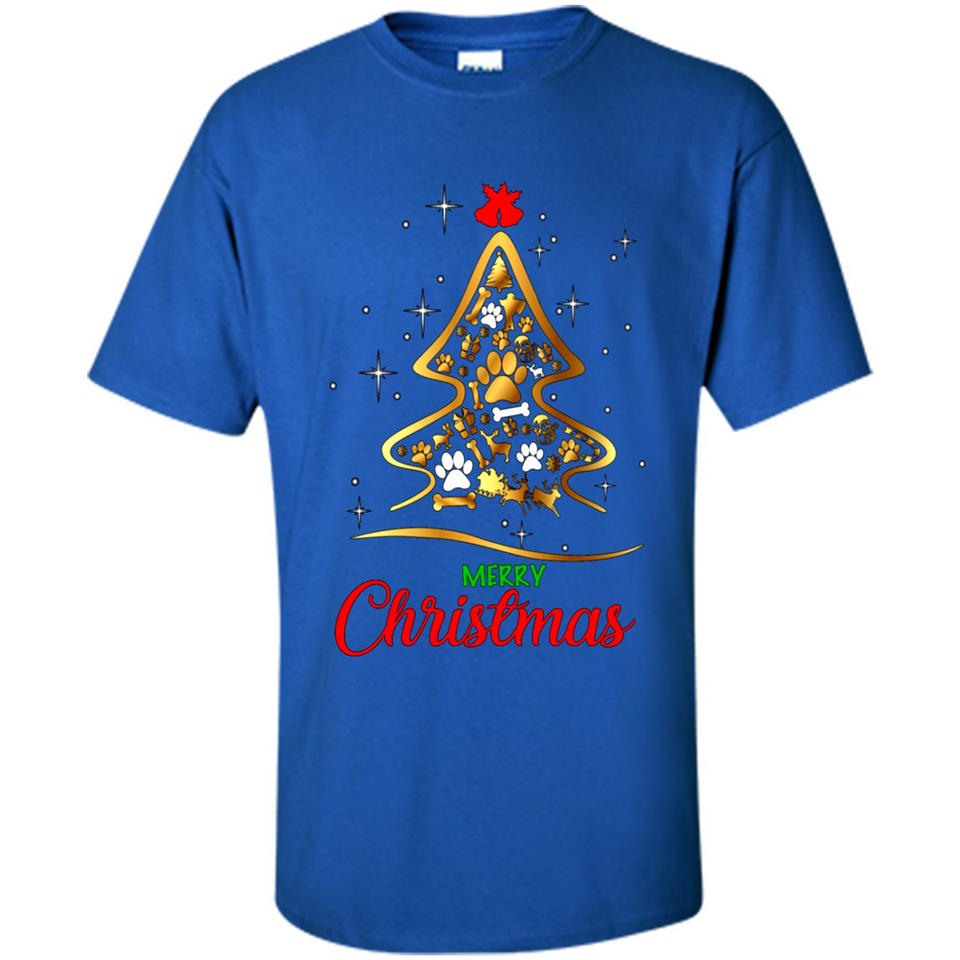 Merry Christmas Dogs Christmas Tree PING PONG