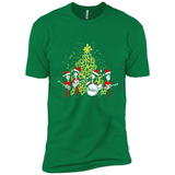 The Beatles chibi Christmas - Premium Short Sleeve T-Shirt