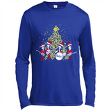 The Beatles chibi Christmas - Canvas Long Sleeve T-Shirt
