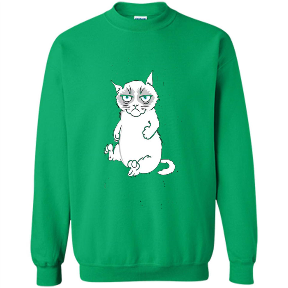 annoyed kitty touchy kitty grouchy ball of fur noody kitty PING PONG