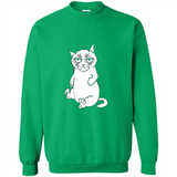annoyed kitty touchy kitty grouchy ball of fur noody kitty PING PONG