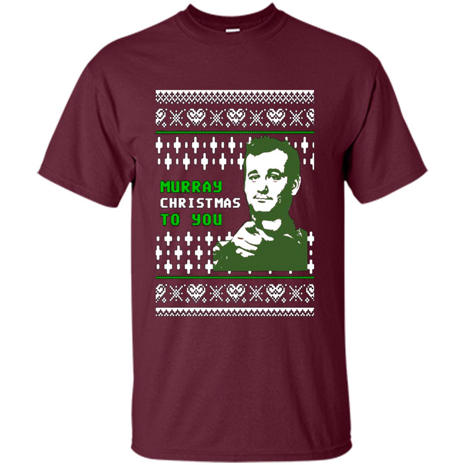 Murray Christmas to you ugly sweatshirt PINGPONG