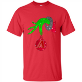 GRINCH HAND HOLDING ARIZONA DIAMONDBACKS GLITTER CHRISTMAS PINGPONG