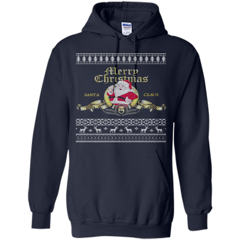 Christmas Santa Goldwyn Mayer Logo - Hoodie