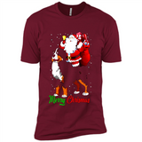 Merry Christmas Santa Claus With Big Dog sweater PINGPONG