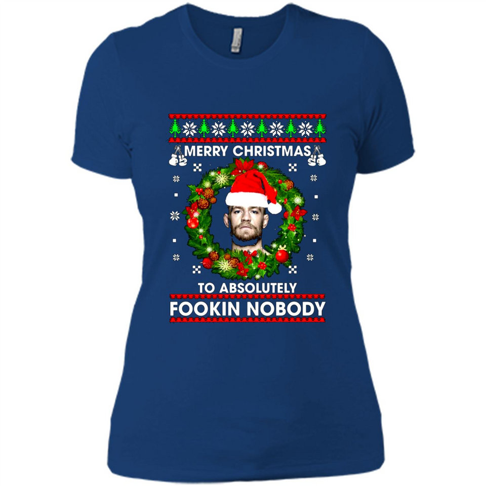 Merry Fookin Christmas Conor Mcgregor sweater PINGPONG