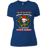 Merry Fookin Christmas Conor Mcgregor sweater PINGPONG