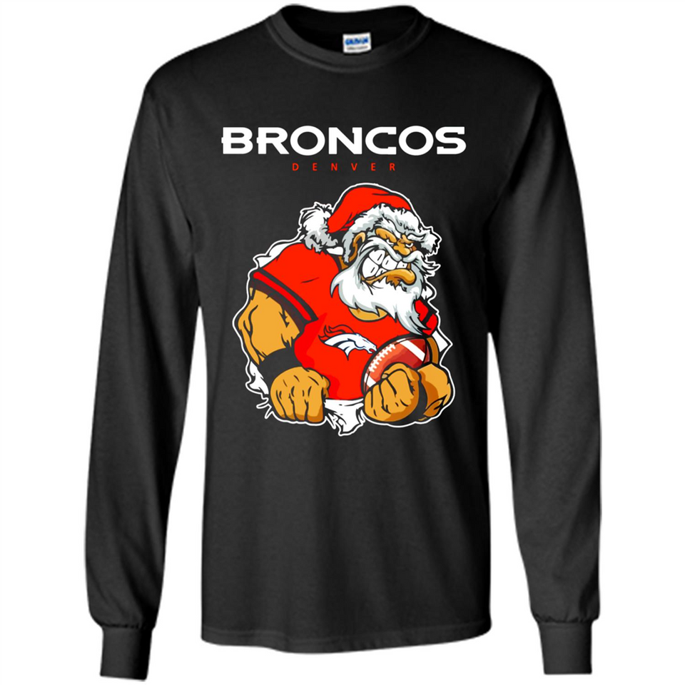 Grumpy Santa Claus Broncos Denver Football Team PINGPONG